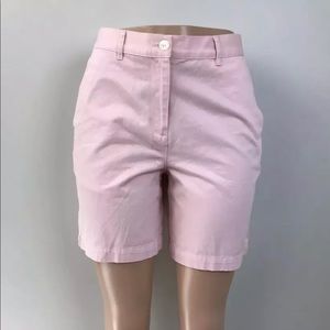 LAUREN RALPH LAUREN WOMENS PINK SHORT SIZE 4
